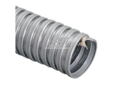 Gofruotas metalinis vamzdis | D12mm | po 20m | su virvele | metalas | elektros instaliacijai | 1m | IEK | CM10-12-020 | 2050710258633