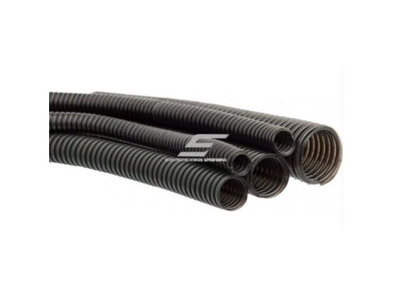 Gofruotas vamzdis | D14mm | po 100m | minkštas | elektros instaliacijai | IP40 | juodas | 1m | 5907760071378 Gofruotas vamzdis | D14mm | po 100m | minkštas | elektros instaliacijai | IP40 | juodas | 1m | 5907760071378
