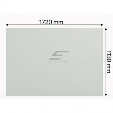 Szkło hartowane 5mm | szlifowane | 1720x1130mm Szkło hartowane 5mm | szlifowane | 1720x1130mm