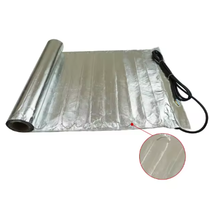Electric underfloor heating mat | with aluminum foil | 230V | energy-efficient | for wooden floors | water-resistant, heat-resistant, fire-resistant 3