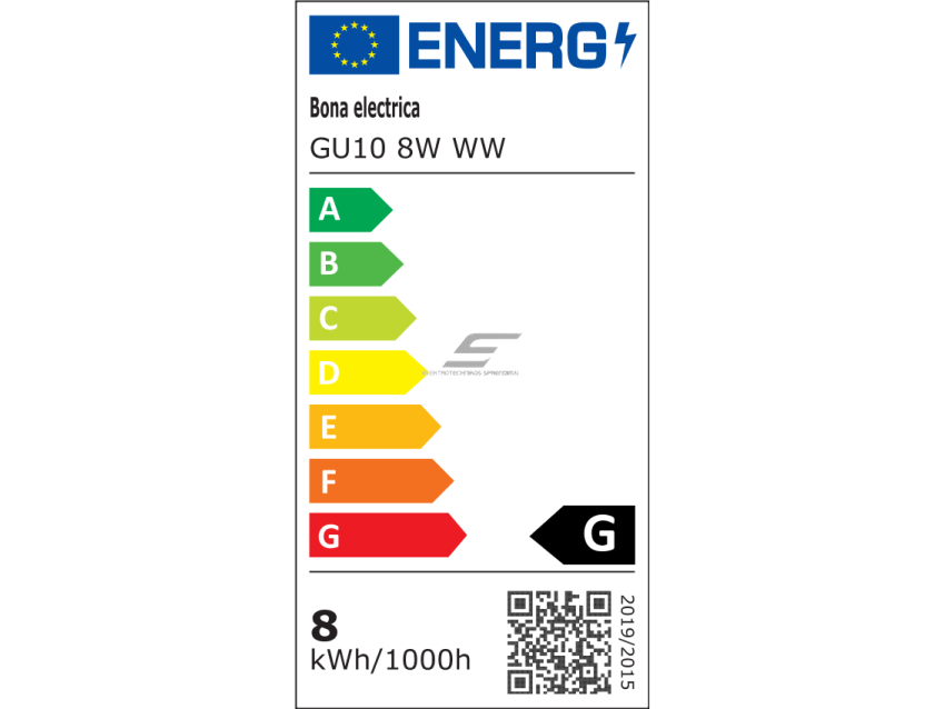 Kryptinė LED lemputė GU10 | 6W | 8W 1 Kryptinė LED lemputė GU10 | 6W | 8W 1