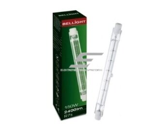 Halogeninė lemputė R7s | 150W | 2400lm | 230V | J118x9mm | Bellight | 5901854564845 Halogeninė lemputė R7s | 150W | 2400lm | 230V | J118x9mm | Bellight | 5901854564845