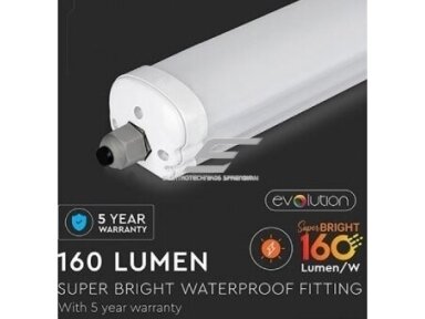 Pramoninis hermetinis LED šviestuvas | garažų tipo | 32W | 230V | 4500K | 5120lm | 1500x65x58mm | virštinkinis | IP65 | 5m garantija Pramoninis hermetinis LED šviestuvas | garažų tipo | 32W | 230V | 4500K | 5120lm | 1500x65x58mm | virštinkinis | IP65 | 5m garantija