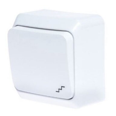 Two-way switch | 1-gang | with staircase symbol | 10A | surface-mounted | IP20 | white | Prima Schneider Electric | WDE001060 | 5904093552840 Two-way switch | 1-gang | with staircase symbol | 10A | surface-mounted | IP20 | white | Prima Schneider Electric | WDE001060 | 5904093552840