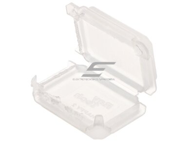 Hermetinė mova dėžutė jungiamoji elektros kontaktams su gelio užpildu | 53x39x24 | 6mm² | skaidri | IPX8 | 11vnt. | Raytech | HAPPY2 Hermetinė mova dėžutė jungiamoji elektros kontaktams su gelio užpildu | 53x39x24 | 6mm² | skaidri | IPX8 | 11vnt. | Raytech | HAPPY2