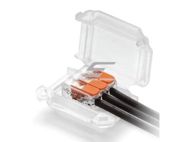 Hermetinė mova dėžutė jungiamoji elektros kontaktams su gelio užpildu | 53x39x24 | 6mm² | geltona | IPX8 | 1vnt. | Raytech | HAPPY2Y 2 Hermetinė mova dėžutė jungiamoji elektros kontaktams su gelio užpildu | 53x39x24 | 6mm² | geltona | IPX8 | 1vnt. | Raytech | HAPPY2Y 2