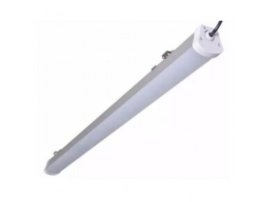 Pramoninis hermetinis LED šviestuvas | garažų tipo | 52W | 165-240V | 4000K | 75lm/W | 1580x50x45mm | virštinkinis | IP65 | TRIP001 | 4772124003644