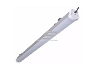 Pramoninis hermetinis LED šviestuvas | garažų tipo | 42W | 165-240V | 4000K | 75lm/W | 1180x50x45mm | virštinkinis | IP65 | TRIP001 | 4772124003637 Pramoninis hermetinis LED šviestuvas | garažų tipo | 42W | 165-240V | 4000K | 75lm/W | 1180x50x45mm | virštinkinis | IP65 | TRIP001 | 4772124003637