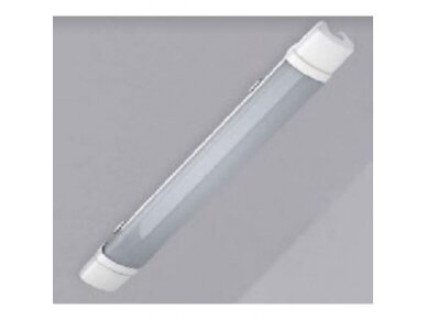 Pramoninis hermetinis LED šviestuvas | garažų tipo | 36W | 165-240V | 4000K | 100lm/W | 1230x83x48mm | virštinkinis | IP65 | TRIP002 | 4772124003668 1 Pramoninis hermetinis LED šviestuvas | garažų tipo | 36W | 165-240V | 4000K | 100lm/W | 1230x83x48mm | virštinkinis | IP65 | TRIP002 | 4772124003668 1