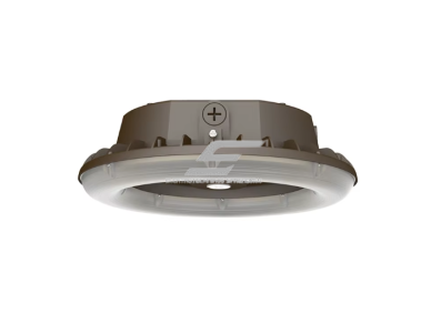 Apvalus LED Canopy šviestuvas garažams ir parkingams | 30 W | 3500 K | 0–10 V | vidaus ir lauko naudojimu | rudas | IP65 | Starlake