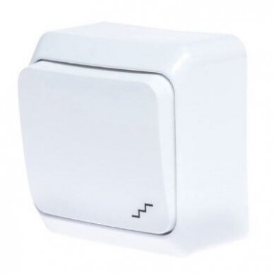 Two-way switch | 1-gang | with staircase symbol | 10A | surface-mounted | IP20 | white | Prima Schneider Electric | WDE001060 | 5904093552840 Two-way switch | 1-gang | with staircase symbol | 10A | surface-mounted | IP20 | white | Prima Schneider Electric | WDE001060 | 5904093552840