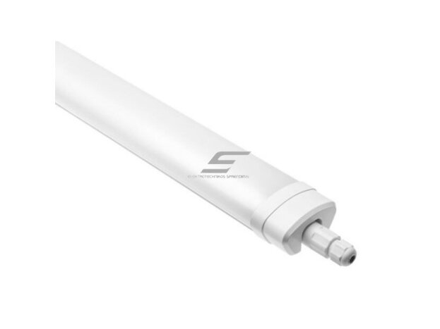 Pramoninis hermetinis LED šviestuvas | garažų tipo | 60W | 175-265V | 4000K | 7000lm | 1200mm | pajungimas iš dviejų galų | virštinkinis | IP65 | Tri-proof | 4772163001120