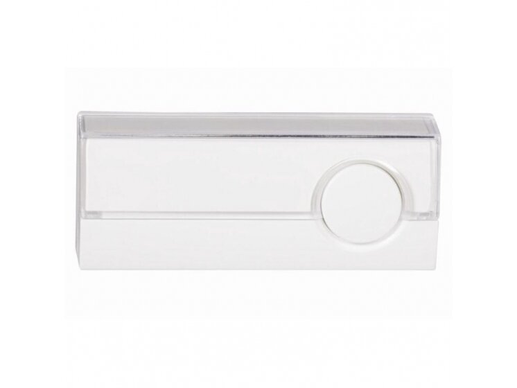 Durų skambutis | mygtukas | 1A | 250VAC | 80x21x33mm | IP44 | baltas | Zamel | PDJ-213 | 3902 1 Durų skambutis | mygtukas | 1A | 250VAC | 80x21x33mm | IP44 | baltas | Zamel | PDJ-213 | 3902 1