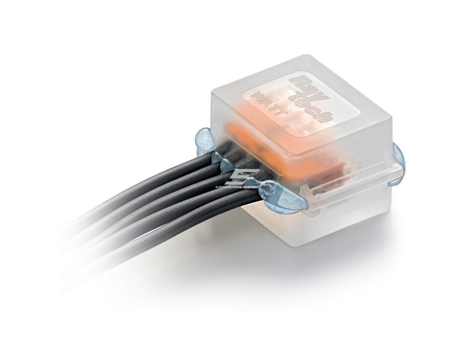 Hermetinė mova dėžutė jungiamoji elektros kontaktams su gelio užpildu | 30x42x26 | 2,5-4mm² | IPX8 | 25vnt. | Raytech | WATTMP 2 Hermetinė mova dėžutė jungiamoji elektros kontaktams su gelio užpildu | 30x42x26 | 2,5-4mm² | IPX8 | 25vnt. | Raytech | WATTMP 2