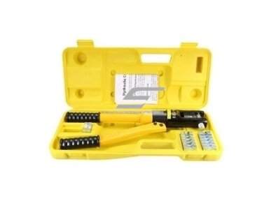 Hidraulinis presas elektros kabelių antgaliams ir gilzėms | 10-120mm² | IEK | YQK-120 Hidraulinis presas elektros kabelių antgaliams ir gilzėms | 10-120mm² | IEK | YQK-120