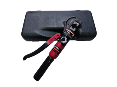Hidraulinis presas elektros kabelių antgaliams ir gilzėms | 4-70mm² Hidraulinis presas elektros kabelių antgaliams ir gilzėms | 4-70mm²