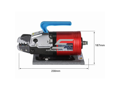 Pneumatinis kabelių antgalių presas presavimui | 13.5 kN | 6–70 mm² | stalinis | oro slėgis 0.4–1 MPa 2 Pneumatinis kabelių antgalių presas presavimui | 13.5 kN | 6–70 mm² | stalinis | oro slėgis 0.4–1 MPa 2