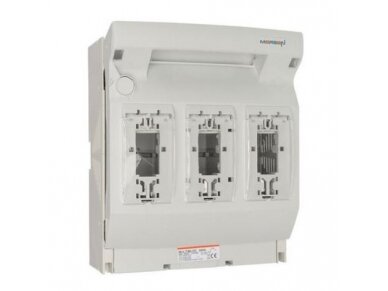 Horizontalus saugiklių kirtiklių laikiklis blokas | 3P | 400A | 690V | M10 | ant plokštės | MULTIBLOC 2.ST8 | W1002129 Horizontalus saugiklių kirtiklių laikiklis blokas | 3P | 400A | 690V | M10 | ant plokštės | MULTIBLOC 2.ST8 | W1002129