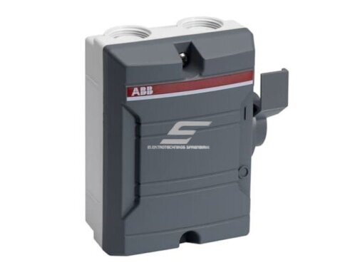 Saugos jungiklis | 3P | 25A | 11kW | IP65 | ABB | BWS325TPN | 2CMA142420R1000 Saugos jungiklis | 3P | 25A | 11kW | IP65 | ABB | BWS325TPN | 2CMA142420R1000