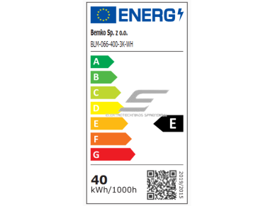 LED panelė | montuojama į "Armstrong" lubas | 40W | 230V | 3000K | 4000lm | 595x595x28mm | IP40 | Bemko | C72-BLM-066-400-3K-WH 2 LED panelė | montuojama į "Armstrong" lubas | 40W | 230V | 3000K | 4000lm | 595x595x28mm | IP40 | Bemko | C72-BLM-066-400-3K-WH 2