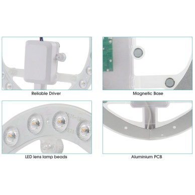 Ieliktnis plafonam un gaismeklim, LED modulis ar magnētu | 24W | 230VAC | 4000K | 2400lm | IP20 3 Ieliktnis plafonam un gaismeklim, LED modulis ar magnētu | 24W | 230VAC | 4000K | 2400lm | IP20 3