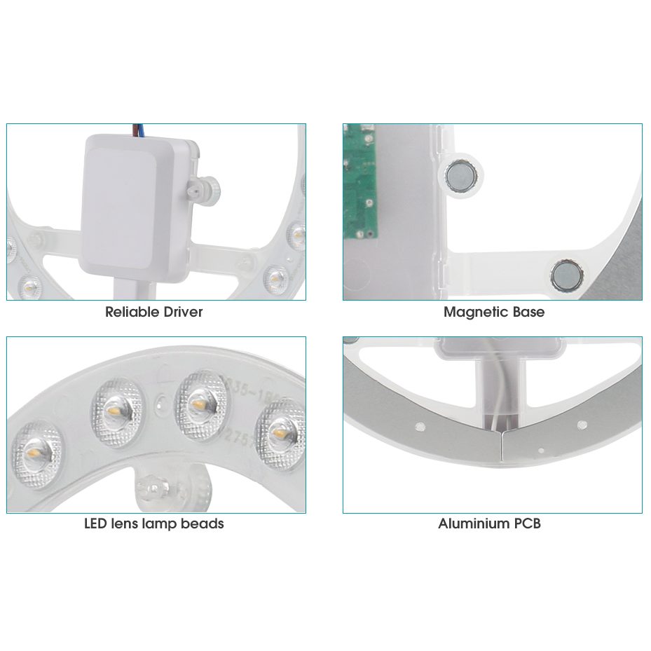 Ieliktnis plafonam un gaismeklim, LED modulis ar magnētu | 24W | 230VAC | 4000K | 2400lm | IP20 3 Ieliktnis plafonam un gaismeklim, LED modulis ar magnētu | 24W | 230VAC | 4000K | 2400lm | IP20 3