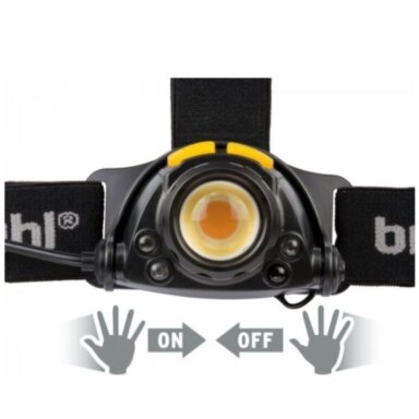 LED work headlamp | floodlight | head-mounted | 350 lm | 3.7 V | 2.6 Ah | rechargeable | Brennenstuhl | SL350AFT | 1177320 | 4007123674541 LED work headlamp | floodlight | head-mounted | 350 lm | 3.7 V | 2.6 Ah | rechargeable | Brennenstuhl | SL350AFT | 1177320 | 4007123674541