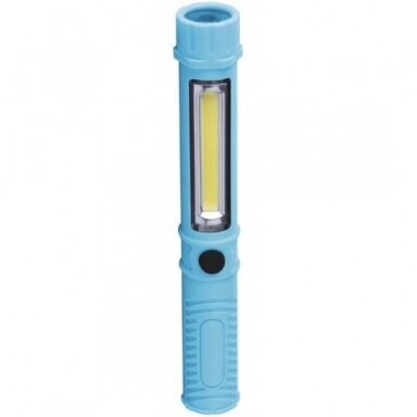 Latarka robocza LED | reflektor | 3W | 230lm | z bateriami | przenośna | magnetyczna | niebieska | IP20 | EMOS | P3897 | 8592920037096 Latarka robocza LED | reflektor | 3W | 230lm | z bateriami | przenośna | magnetyczna | niebieska | IP20 | EMOS | P3897 | 8592920037096