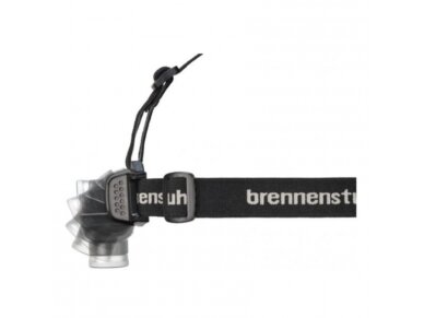 LED darbinis žibintuvėlis | prožektorius | tvirtinamas ant galvos | 250lm | 3,7V | 2,6Ah | įkraunamas | Brennenstuhl | KL 250AF | 1177300 | 4007123656769 1