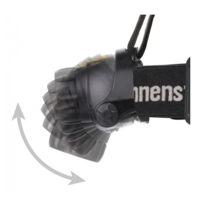 LED darba galvas lukturis | prožektors | stiprināms pie galvas | 400 lm | 3,7 V | 2,6 Ah | uzlādējams | Brennenstuhl | SL 400AF | 1177310 | 4007123667918 1