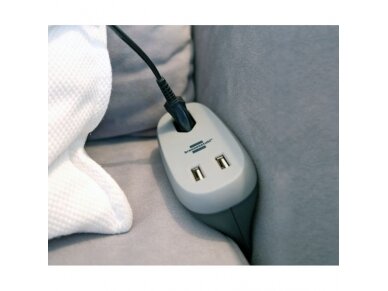 Kištukinių lizdų blokas | į baldus | 1xSchuko | 2xUSB-A | 115x55x115mm | 3m kabelis | juodas | 1150290 | 4007123669417 Kištukinių lizdų blokas | į baldus | 1xSchuko | 2xUSB-A | 115x55x115mm | 3m kabelis | juodas | 1150290 | 4007123669417