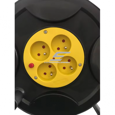 Przedłużacz-bęben | przedłużacz z gniazdami wtykowymi | 4 gniazda | 16A | 250V | przekaźnik termiczny | kabel miedziany | kabel 1.8 m | IP20 2 Przedłużacz-bęben | przedłużacz z gniazdami wtykowymi | 4 gniazda | 16A | 250V | przekaźnik termiczny | kabel miedziany | kabel 1.8 m | IP20 2