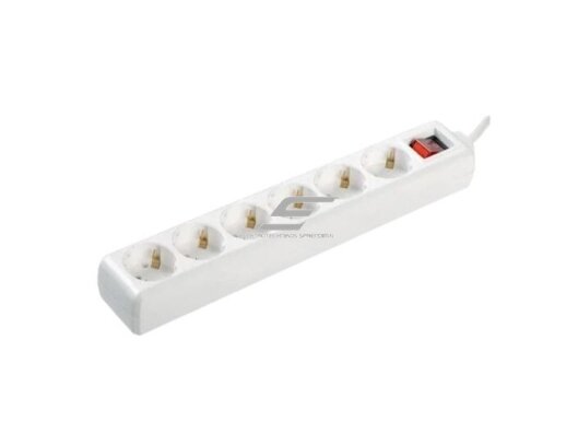 Ilgiklis | prailgintuvas | 6xSchuko | 16A | 3500W | su įžeminimu ir jungikliu | su 3m kabeliu | baltas | IEK | WYP10-16-06-03-ZK-N | 4606056358612 Ilgiklis | prailgintuvas | 6xSchuko | 16A | 3500W | su įžeminimu ir jungikliu | su 3m kabeliu | baltas | IEK | WYP10-16-06-03-ZK-N | 4606056358612
