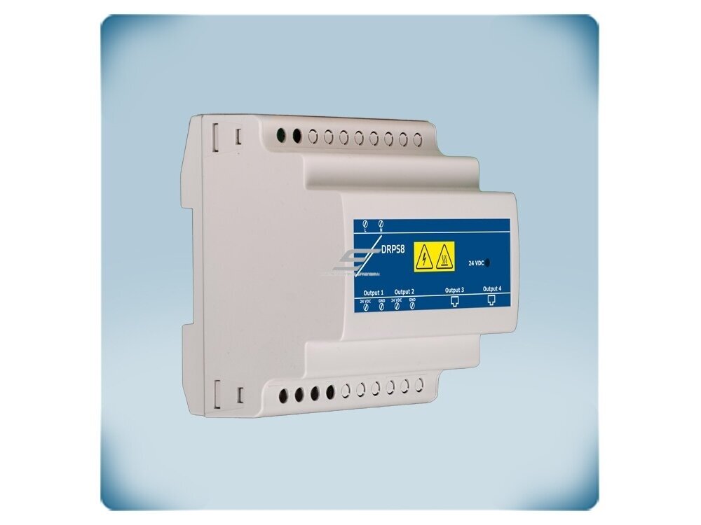 Impulsinis maitinimo šaltinis | 24VDC | 40W | 1,67A | 85-264VAC | RJ45 Power over Modbus | IP30 | DIN bėgeliui | Sentera Controls | DRPS8-24-40 2