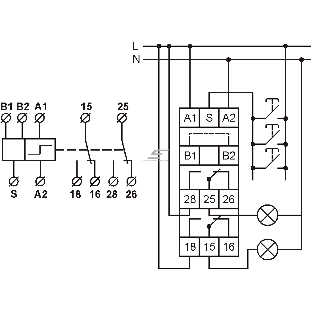 Modulārais impulsu relejs ar atmiņu | 2C/O | 10A | 24-240VAC/DC | DIN | Promfactor Baltic FRT25 2 2 Modulārais impulsu relejs ar atmiņu | 2C/O | 10A | 24-240VAC/DC | DIN | Promfactor Baltic FRT25 2 2