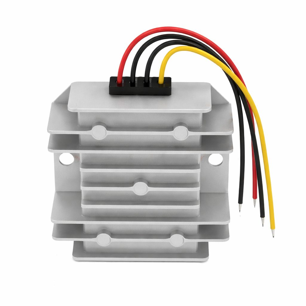 Impulse DC-DC voltage converter | 12 V – 24 V | 2 A | 48 W | non-isolated | 66 x 57 x 22 mm Impulse DC-DC voltage converter | 12 V – 24 V | 2 A | 48 W | non-isolated | 66 x 57 x 22 mm