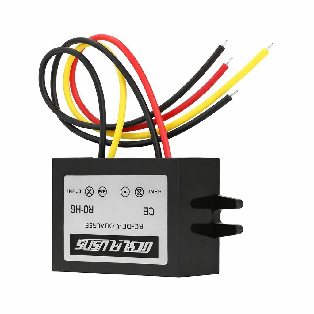 Impulss DC-DC pingemuundur | 24 V – 19 V | 4 A | 76 W | 46 x 32 x 18 mm Impulss DC-DC pingemuundur | 24 V – 19 V | 4 A | 76 W | 46 x 32 x 18 mm