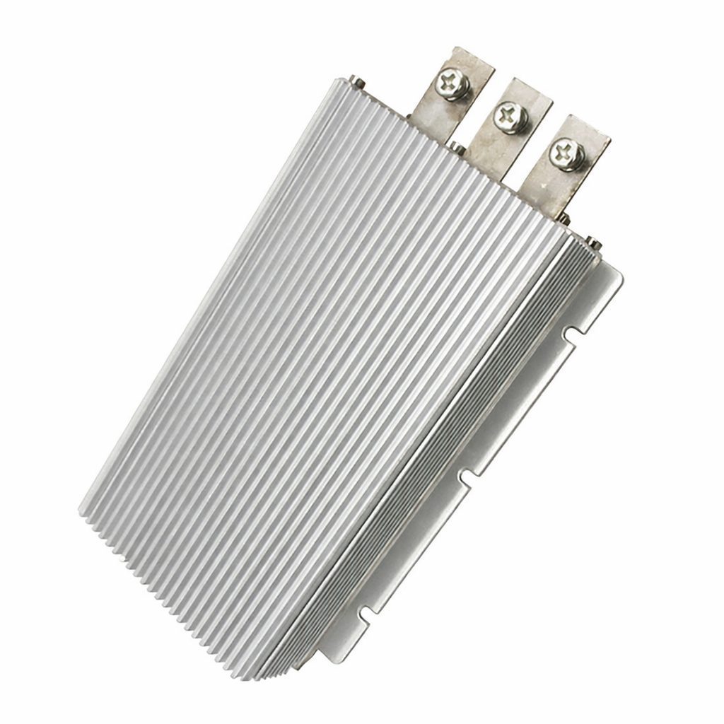 Impulsu DC-DC sprieguma pārveidotājs | 24 V – 13.8 V | 100 A | 1380 W | 220 x 127 x 63 mm Impulsu DC-DC sprieguma pārveidotājs | 24 V – 13.8 V | 100 A | 1380 W | 220 x 127 x 63 mm