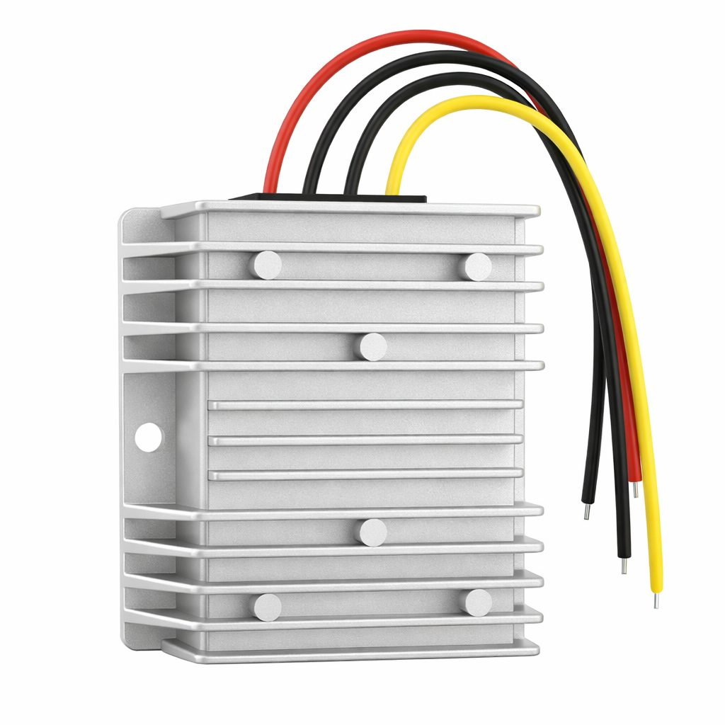 Импульсный DC-DC преобразователь напряжения | 24 V – 13.8 V | 10 A | 138 W | неизолированный | 74 x 74 x 32 mm Импульсный DC-DC преобразователь напряжения | 24 V – 13.8 V | 10 A | 138 W | неизолированный | 74 x 74 x 32 mm