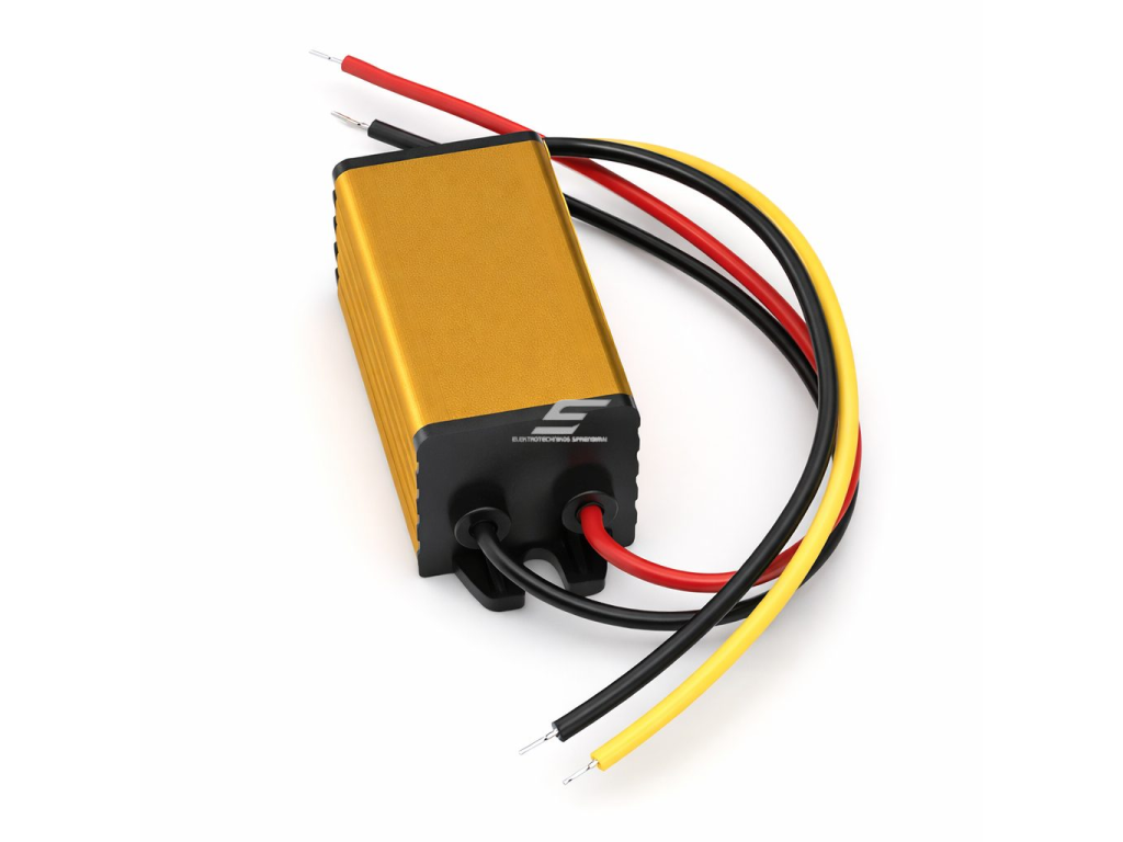 Impulsinis DC-DC įtampos keitiklis | 12 / 24 V – 5 V | 1 A | 5 W | 44 x 24.5 x 20 mm