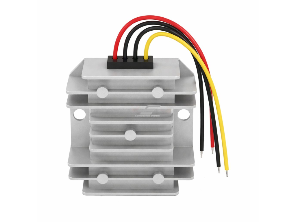 Impulsinis DC-DC įtampos keitiklis | 12 / 24 V – 5 V | 3 A | 15 W | neizoliuotas | 66 x 57 x 22 mm Impulsinis DC-DC įtampos keitiklis | 12 / 24 V – 5 V | 3 A | 15 W | neizoliuotas | 66 x 57 x 22 mm