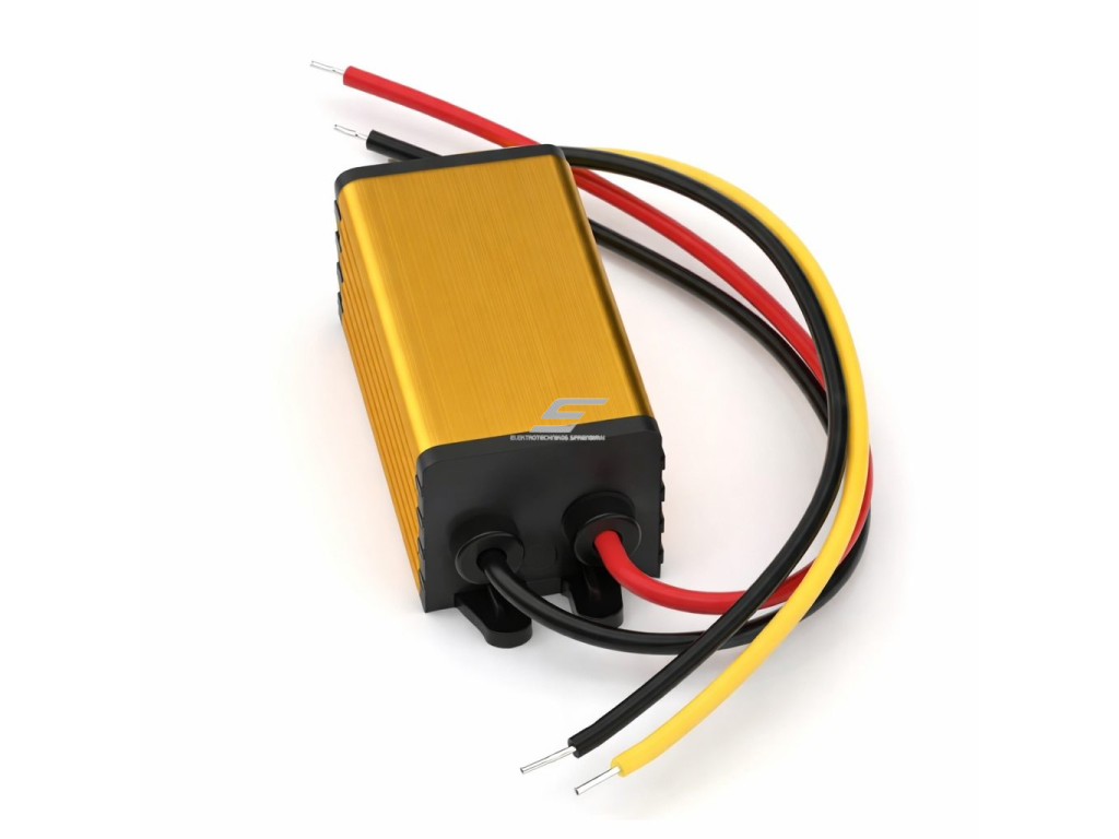 Impulsinis DC-DC įtampos keitiklis | 24 V – 18 V | 2 A | 36 W | 44 x 24.5 x 20 mm Impulsinis DC-DC įtampos keitiklis | 24 V – 18 V | 2 A | 36 W | 44 x 24.5 x 20 mm