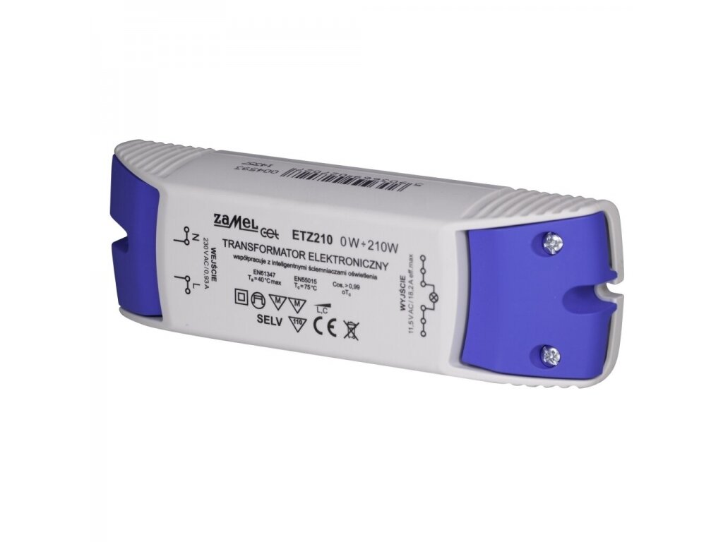 Maitinimo šaltinis | LED | 0-210W | IP20 | Zamel | ETZ210