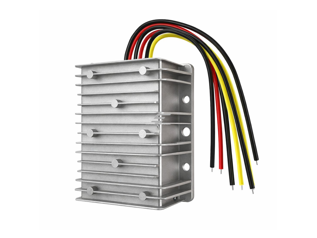 Impulsinis DC-DC įtampos keitiklis | 12 V – 28 V | 12 A | 336 W | neizoliuotas | 125 x 105 x 52 mm