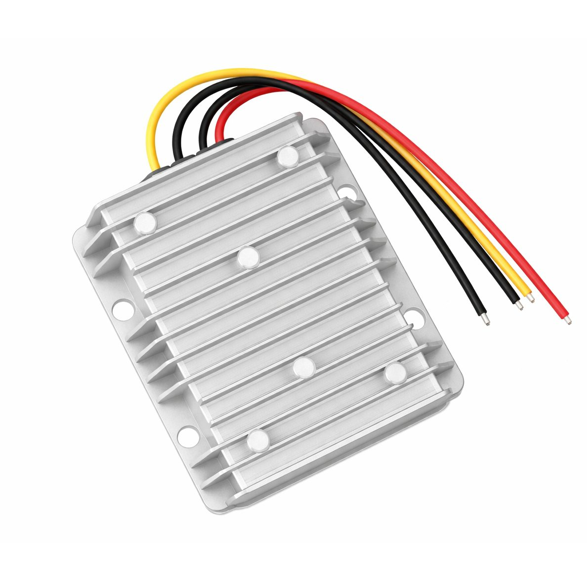 Impulsu DC–DC sprieguma pārveidotājs | 12 / 24 V – 5 V | 50 A | 250 W | neizolēts | 100 x 80 x 39 mm Impulsu DC–DC sprieguma pārveidotājs | 12 / 24 V – 5 V | 50 A | 250 W | neizolēts | 100 x 80 x 39 mm