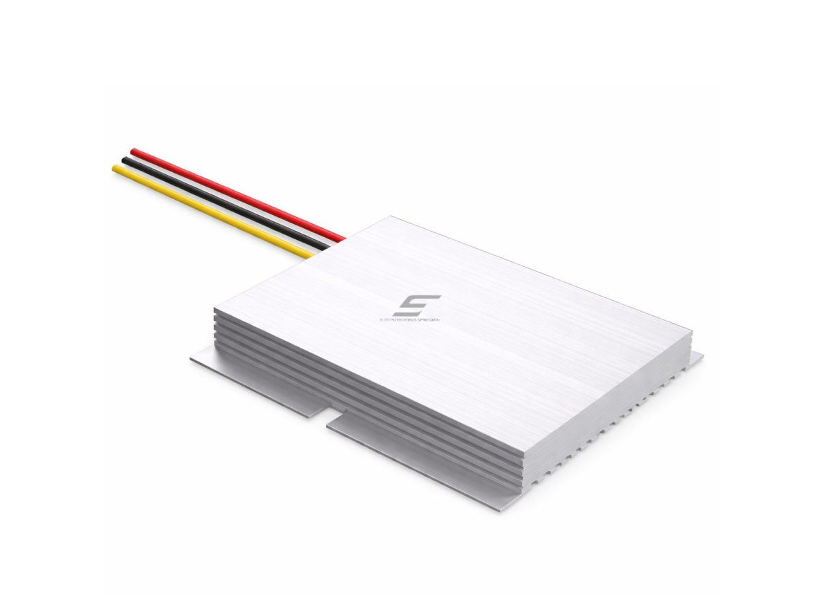 Impulsinis DC-DC įtampos keitiklis | 24 V – 12 V | 5 A | 60 W | 50 x 52 x 15 mm Impulsinis DC-DC įtampos keitiklis | 24 V – 12 V | 5 A | 60 W | 50 x 52 x 15 mm