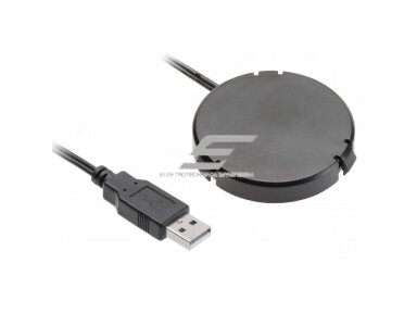 Belaidė įkrovimo stotelė | montuojama į baldus | Ø60mm | 2m kabelis | juoda | GTV | AE-ZLADPOD-20 | 5902801031854 Belaidė įkrovimo stotelė | montuojama į baldus | Ø60mm | 2m kabelis | juoda | GTV | AE-ZLADPOD-20 | 5902801031854