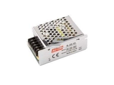 Impulsinis maitinimo šaltinis LED juostai | 24W | 12VDC | 2A | 86x58x33mm | IP20 | 4779041462691 Impulsinis maitinimo šaltinis LED juostai | 24W | 12VDC | 2A | 86x58x33mm | IP20 | 4779041462691