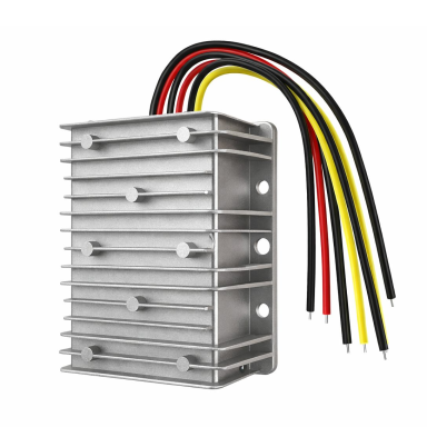 Impulse DC-DC voltage converter | 12 V – 24 V | 21 A | 504 W | non-isolated | 125 x 105 x 52 mm Impulse DC-DC voltage converter | 12 V – 24 V | 21 A | 504 W | non-isolated | 125 x 105 x 52 mm