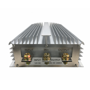 Impulse DC-DC voltage converter | 12 V – 24 V | 150 A | 3600 W | 300 x 195 x 90 mm Impulse DC-DC voltage converter | 12 V – 24 V | 150 A | 3600 W | 300 x 195 x 90 mm